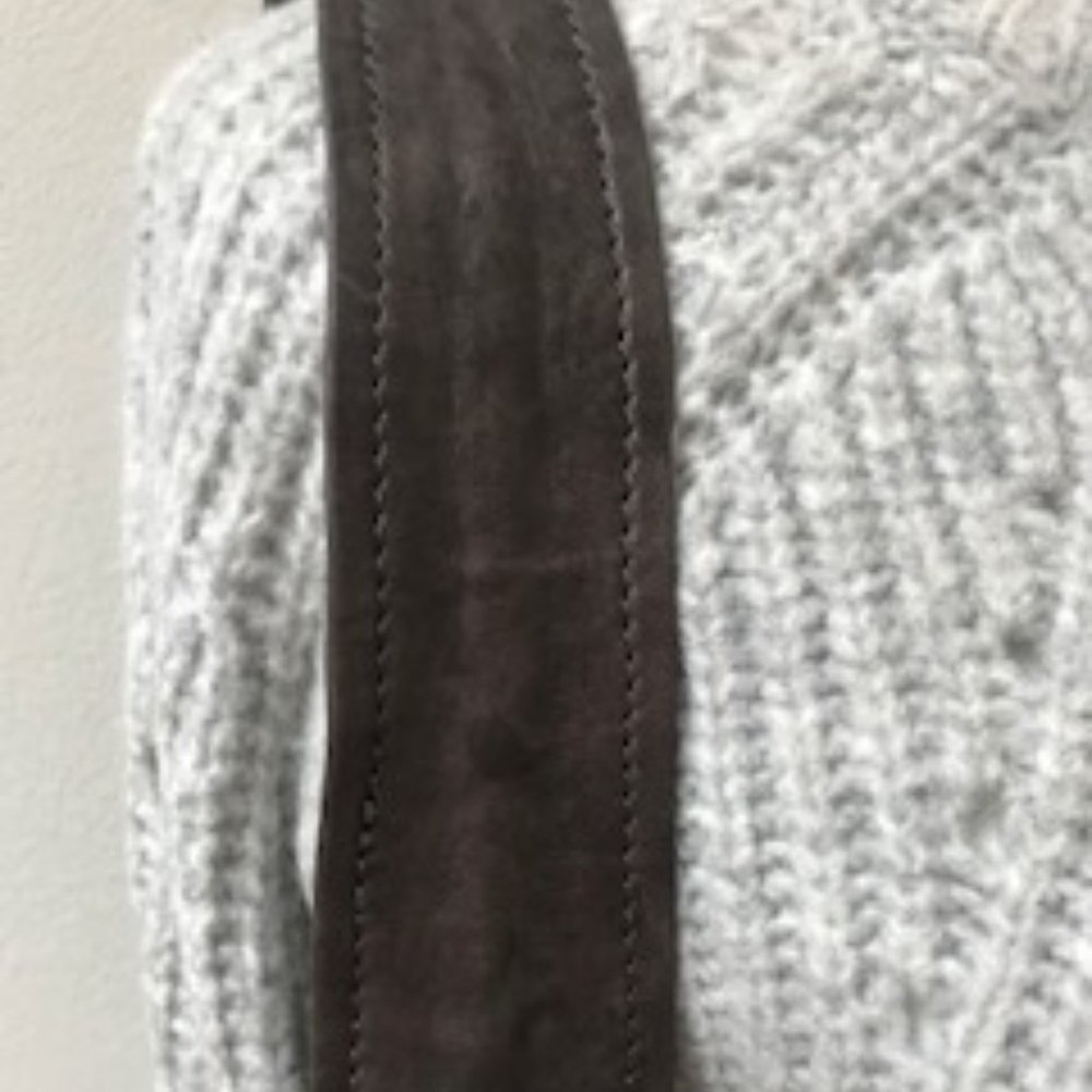 Kooba Gray and Charcoal Two-Tone Hobo Bag - Picture 9 of 14